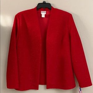NWT Red women’s blazer